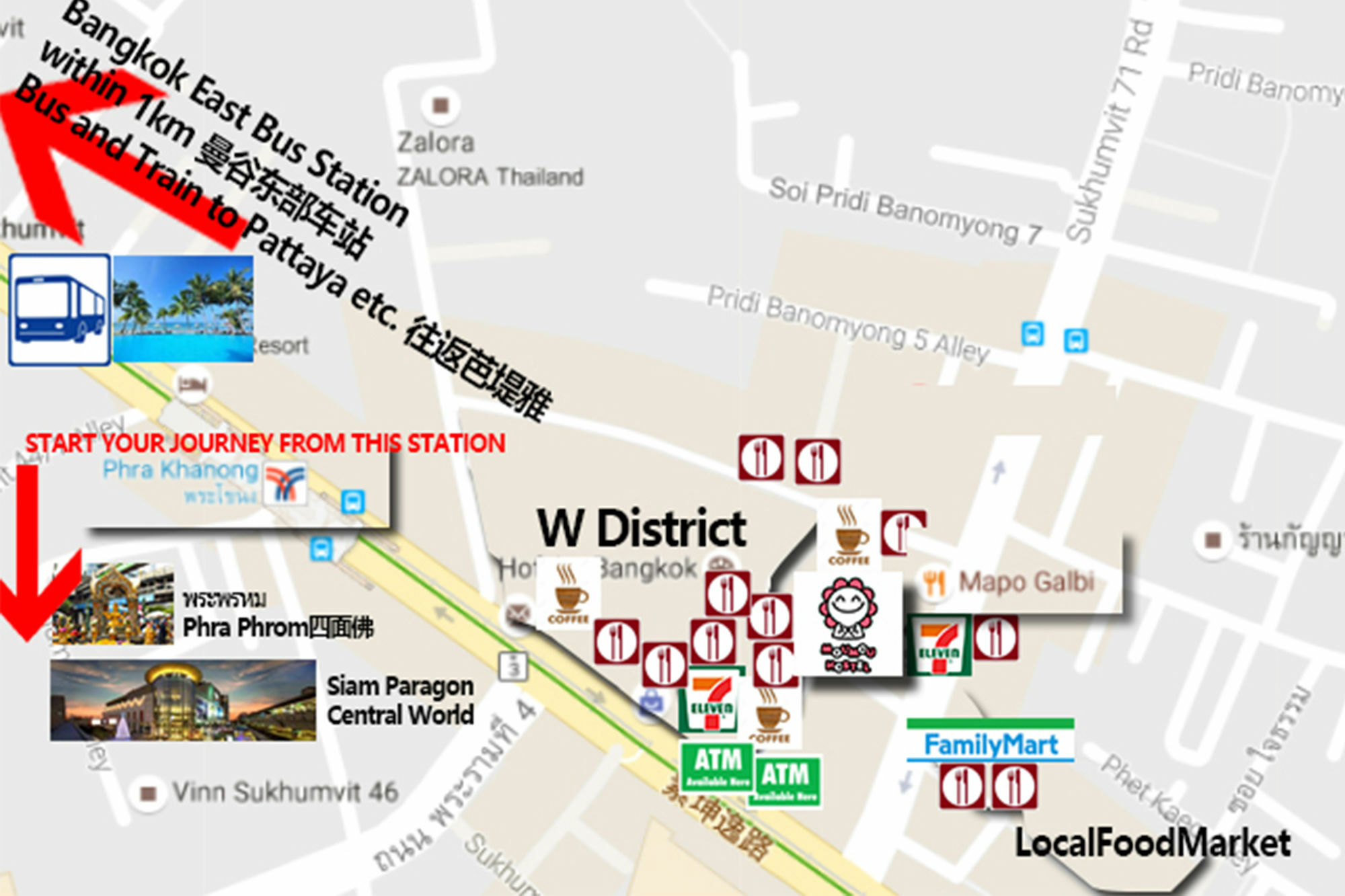 Moumou Hostel Bangkok Kültér fotó